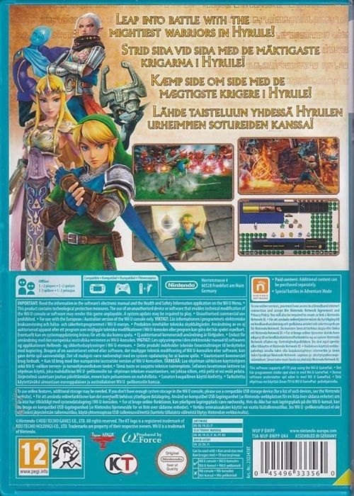 Hyrule Warriors - Nintendo WiiU (B Grade) (Genbrug)